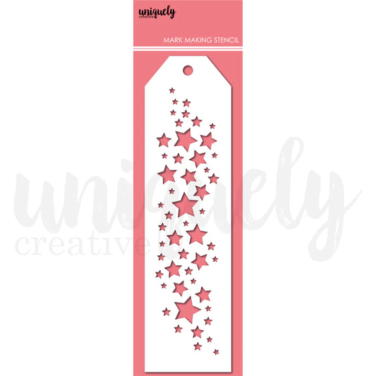 Uniquely Creative Mark Making Stencil- Starfall