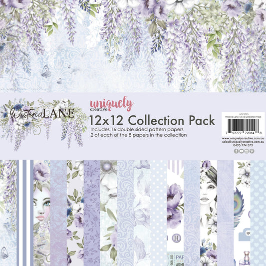 Uniquely Creative 12x12 Double Sided Paper Pack - Wisteria Lane