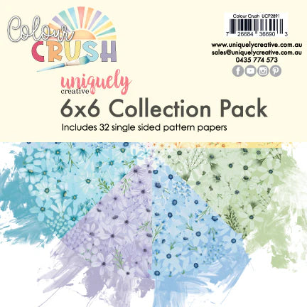 Uniquely Creative 6x6 Paper Pad- Colour Crush