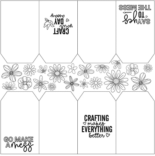 Uniquely Creative 12x12 Watercolour Sheet - Colour Crush