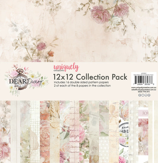Uniquely Creative 12 x 12 Double Sided Paper Pack - Dear Diary