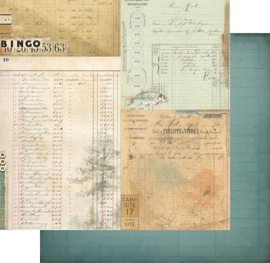 Uniquely Creative 12x12 Double Sided Pack - Field Notes-Pocket Notes