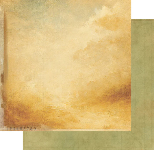 Uniquely Creative 12x12 Double Sided Paper - Field Notes- Nature's Path