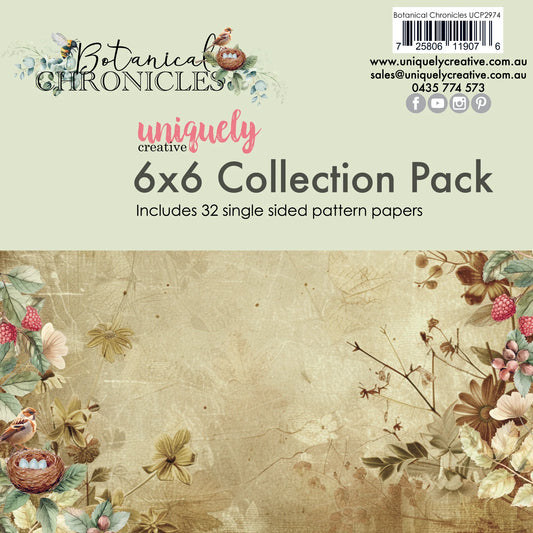 Uniquely Creative 6x6 Paper Pack - Botanical Chronicles