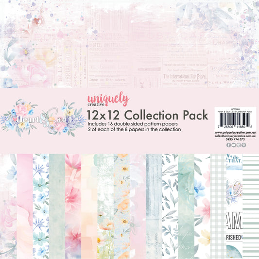 Uniquely Creative 12x12 Double Sided Paper Pack - Heart & Soul
