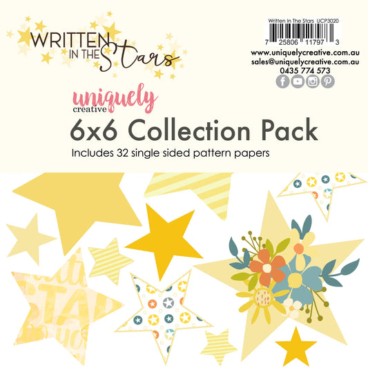 Uniquely Creative 6x6 Paper Pack - Written in the Stars