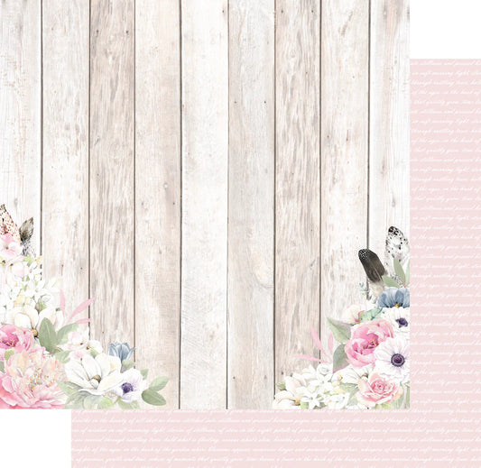 Uniquely Creative 12x12 Double Sided Paper- Whispers of Wisdom- Gently Now