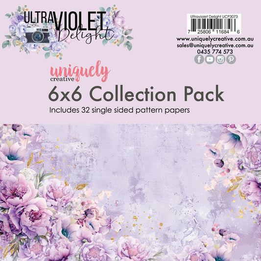 Uniquely Creative 6x6 Paper Pack - Ultraviolet Delight