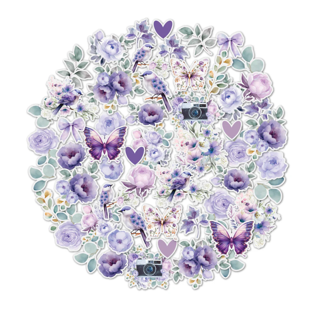 Uniquely Creative Vellum Creative Cuts- Ultraviolet Delight