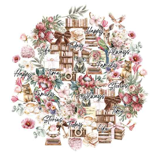 Uniquely Creative Creative Cuts - Paperbark Blooms