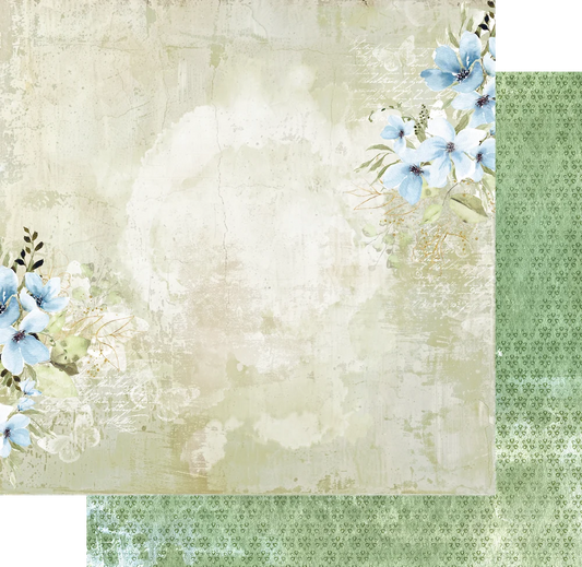 Uniquely Creative 12x12 Double Sided Paper - Delighted Curiosities- Garden Relics