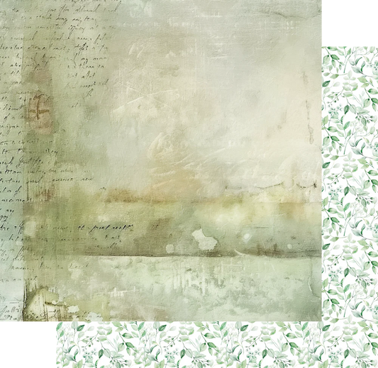 Uniquely Creative 12x12 Double Sided Paper- Delighted Curiosities- The Botanist's Journal