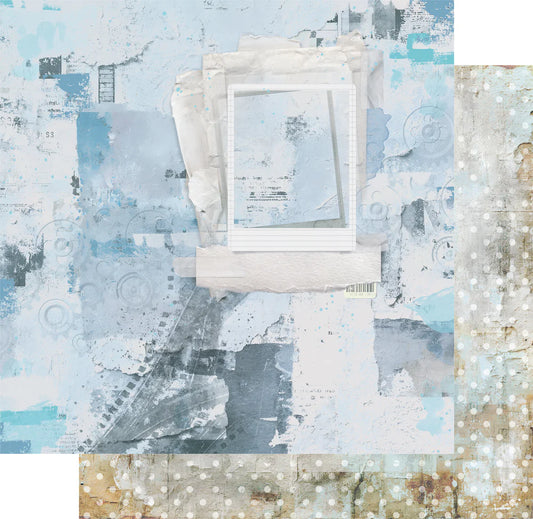 Uniquely Creative 12x12 Double Sided Paper- Wings & Wheels- Next Exit