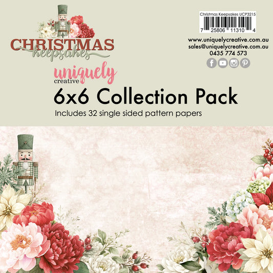 Uniquely Creative 6x6 Paper Pack - Christmas Keepsakes