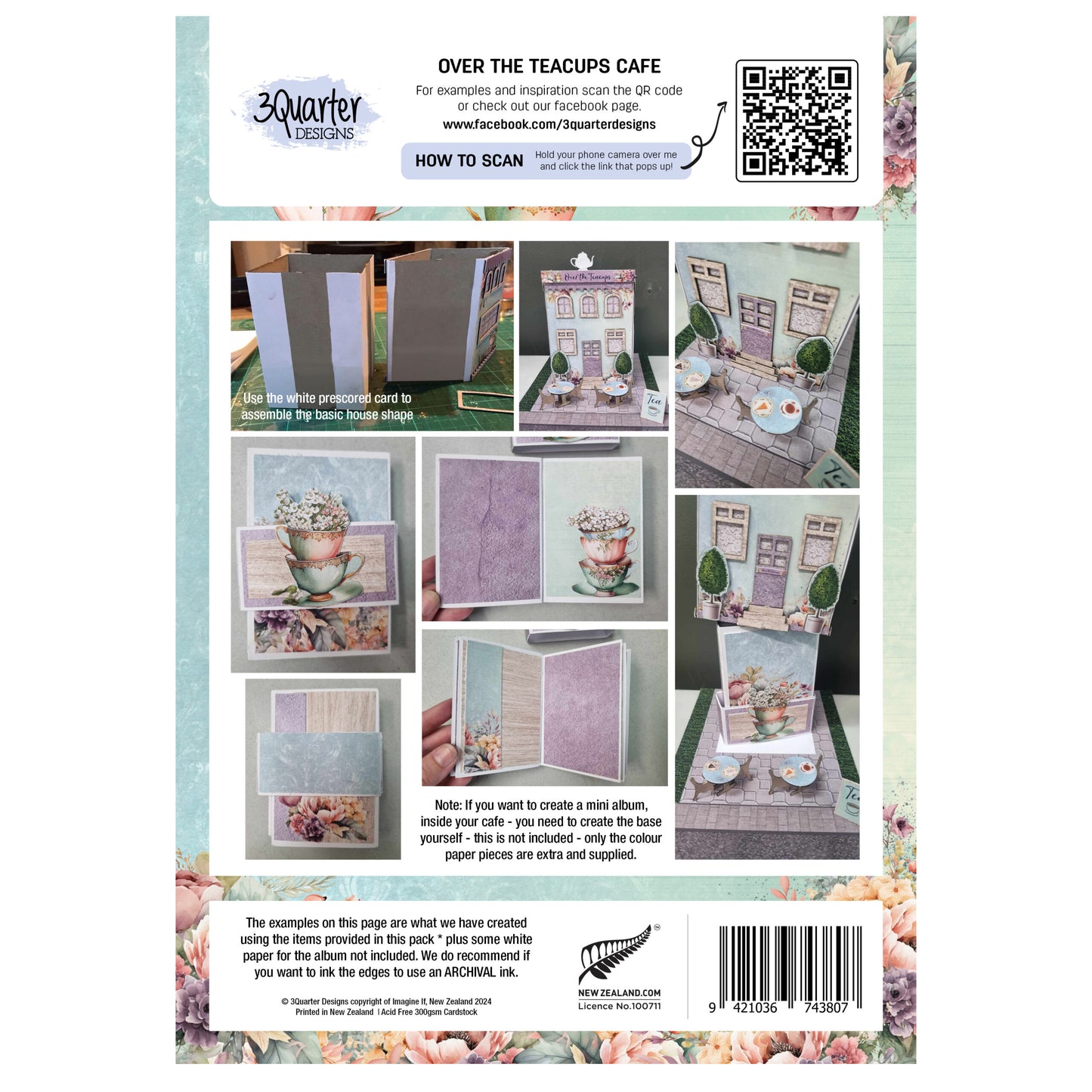 3Quarter Designs- 3 Quarter Lane Village - Over the Teacups