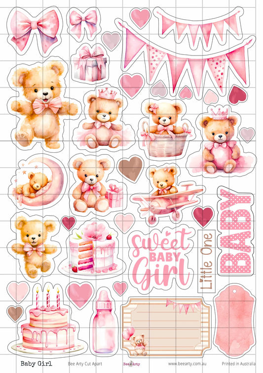 Bee Arty Cut Apart- Baby Girl