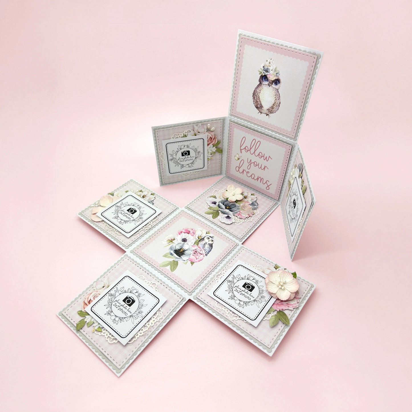 Uniquely Creative Memory Box Folio- White