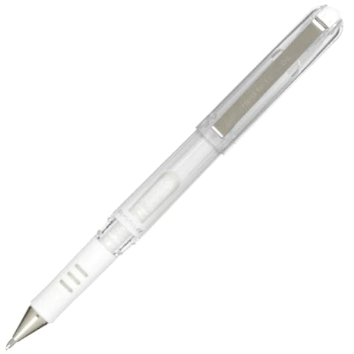 Pentel Hybrid Gel Grip DX - White Gel Pen