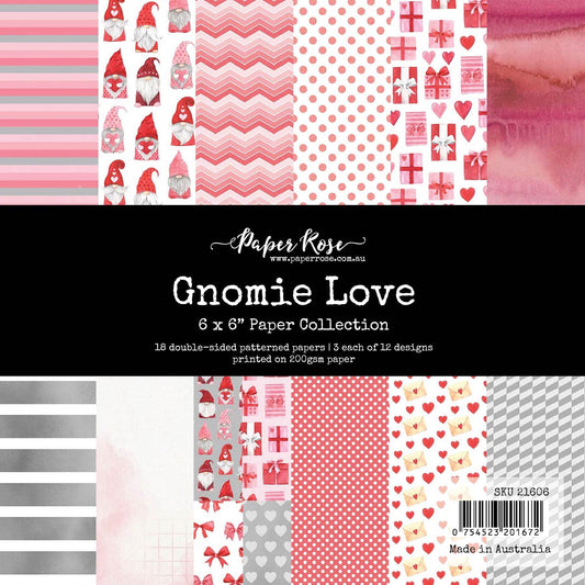Paper Rose Studio 6x6 Paper Pad - Gnomie Love
