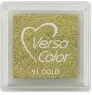 Tsukineko Versacolor Mini Ink Pad- Gold