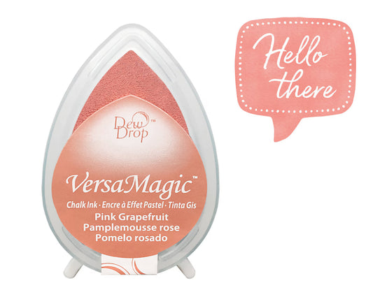 Tsukineko Versamagic Dew Drops Mini Ink Pad - Pink Grapefruit