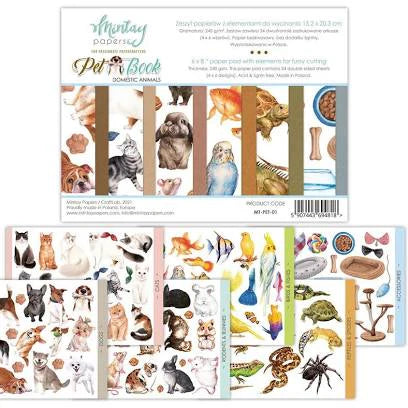 Mintay Papers- Pet Book Domestic Animals