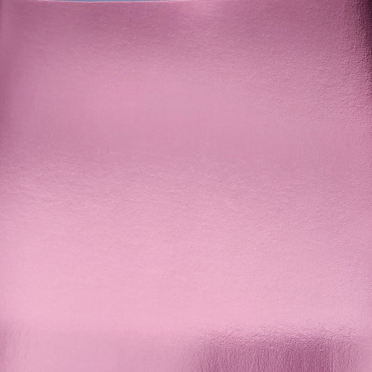 Downunder Direct 12x12 Soft Metallic Cardstock 250gsm- Pink Puff
