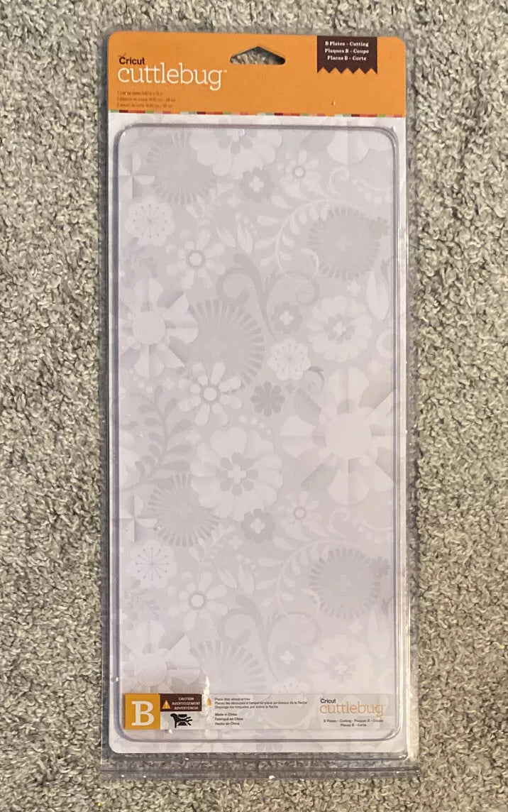Cricut Cuttlebug B Extended 6" x 13" Cutting Plates- 2 Pack