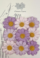 Green Tara Flowers - Summer Daisies 4cm Lavender Dreams