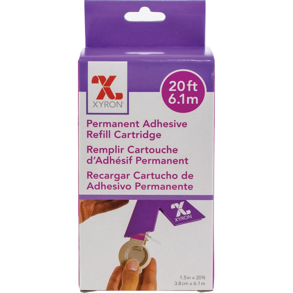 Xyron 150 Permanent Adhesive Refill Cartridge 1.5" 20 ft