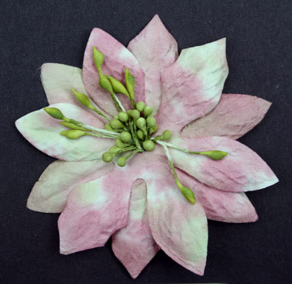 Green Tara Flowers - Aster 7cm Batick Vintage 4pk