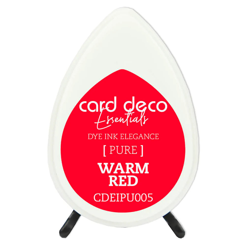 Card Deco Essential Ink - Warm Red
