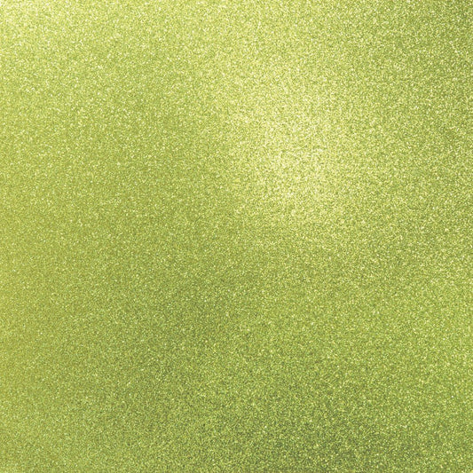 Kaisercraft Glitter Pistachio Cardstock