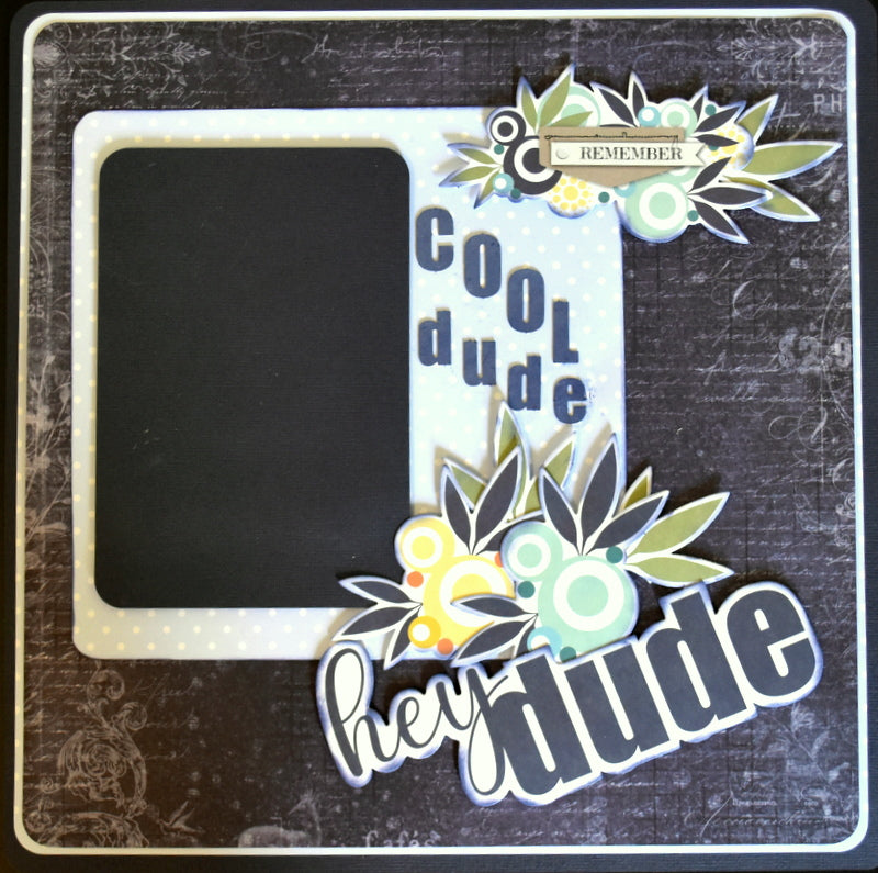 TK Paper Boutique Ready to Assemble Kit - Hey Dude