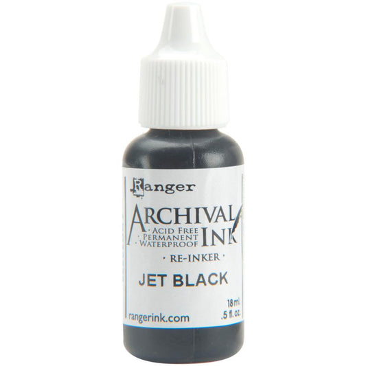 Ranger Archival Ink Pad Reinker- Jet Black.