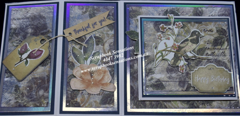 TK Paper Boutique Ready To Assemble Kit - Joyfold Card Kit