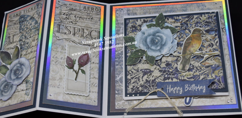 TK Paper Boutique Ready To Assemble Kit - Joyfold Card Kit