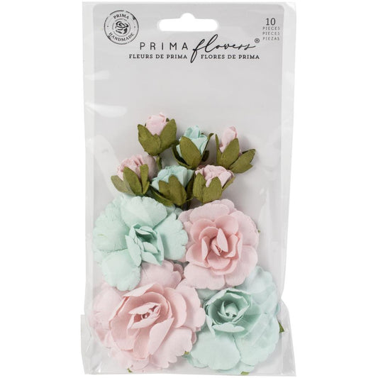 Prima Marketing Mulberry Paper Flowers- Magic Love