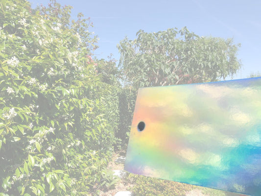 House of Paper 12x12 Mirror Board Cardstock 325gsm -Silver Holographic