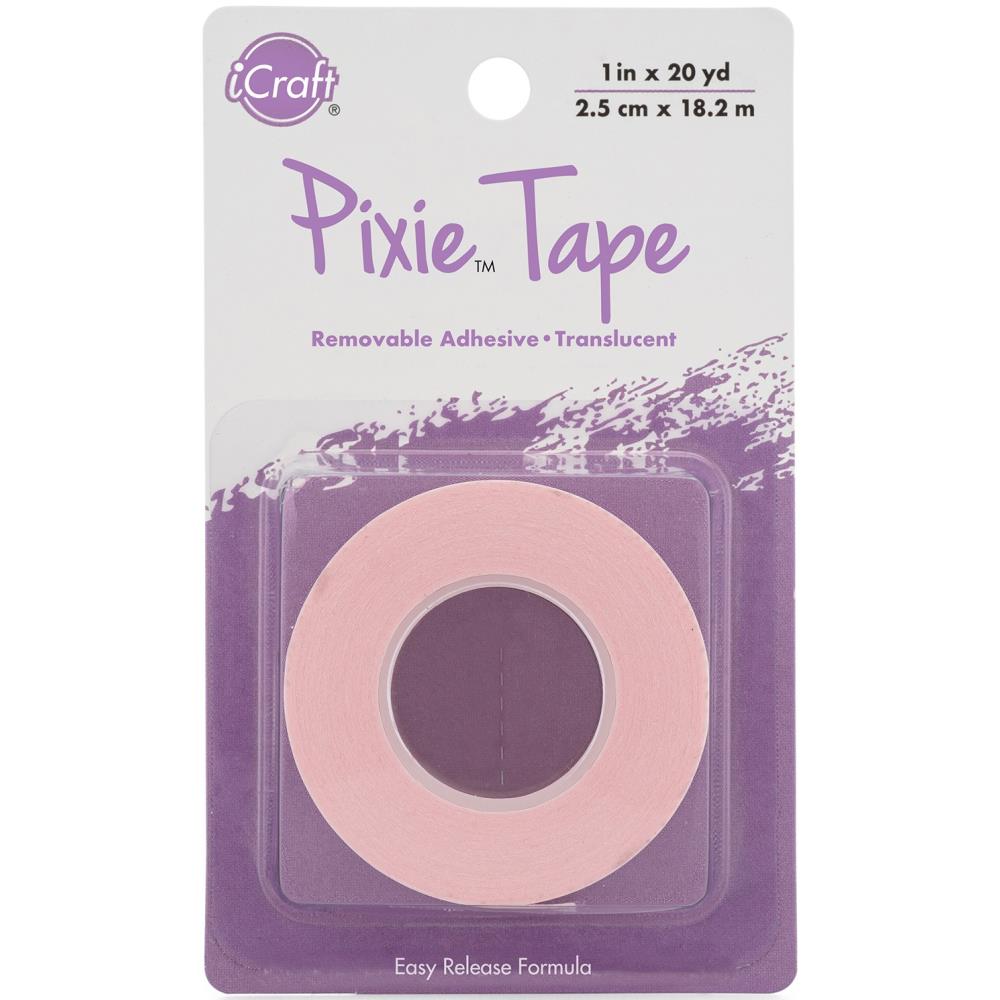 Icraft Pixie Tape- Removeable Adhesive Tape 1"x 20yards