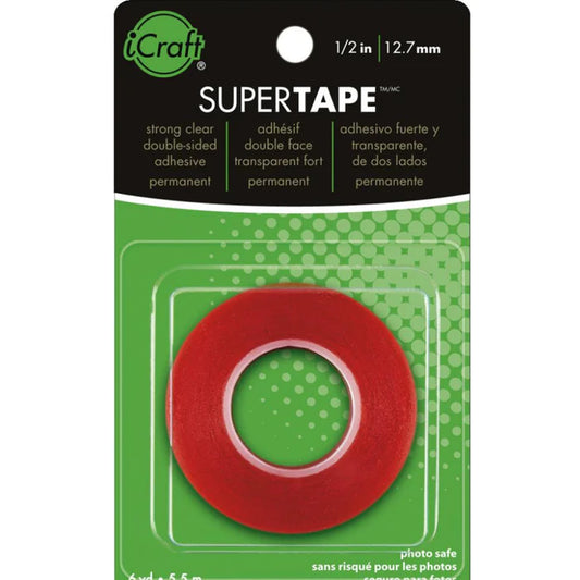 iCraft Supertape Extra Strong Double Sided Tape- 12.7mm x 5.5m