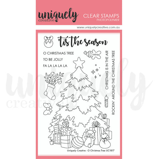 Uniquely Creative Photopolymer Clear Stamp- O Christmas Tree