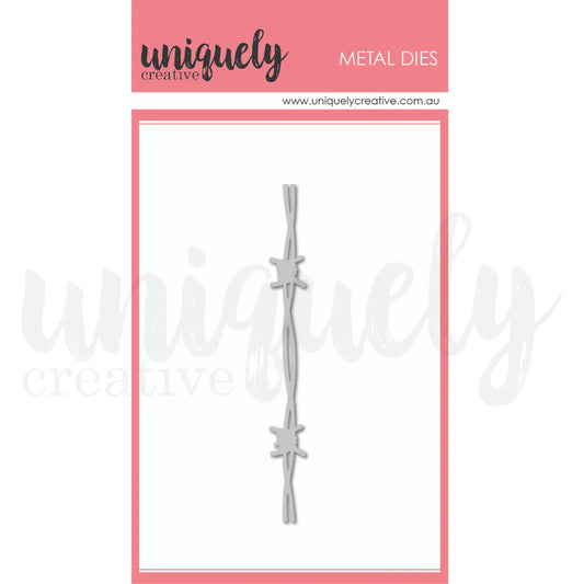 Uniquely Creative Metal Die - Barbed Wire
