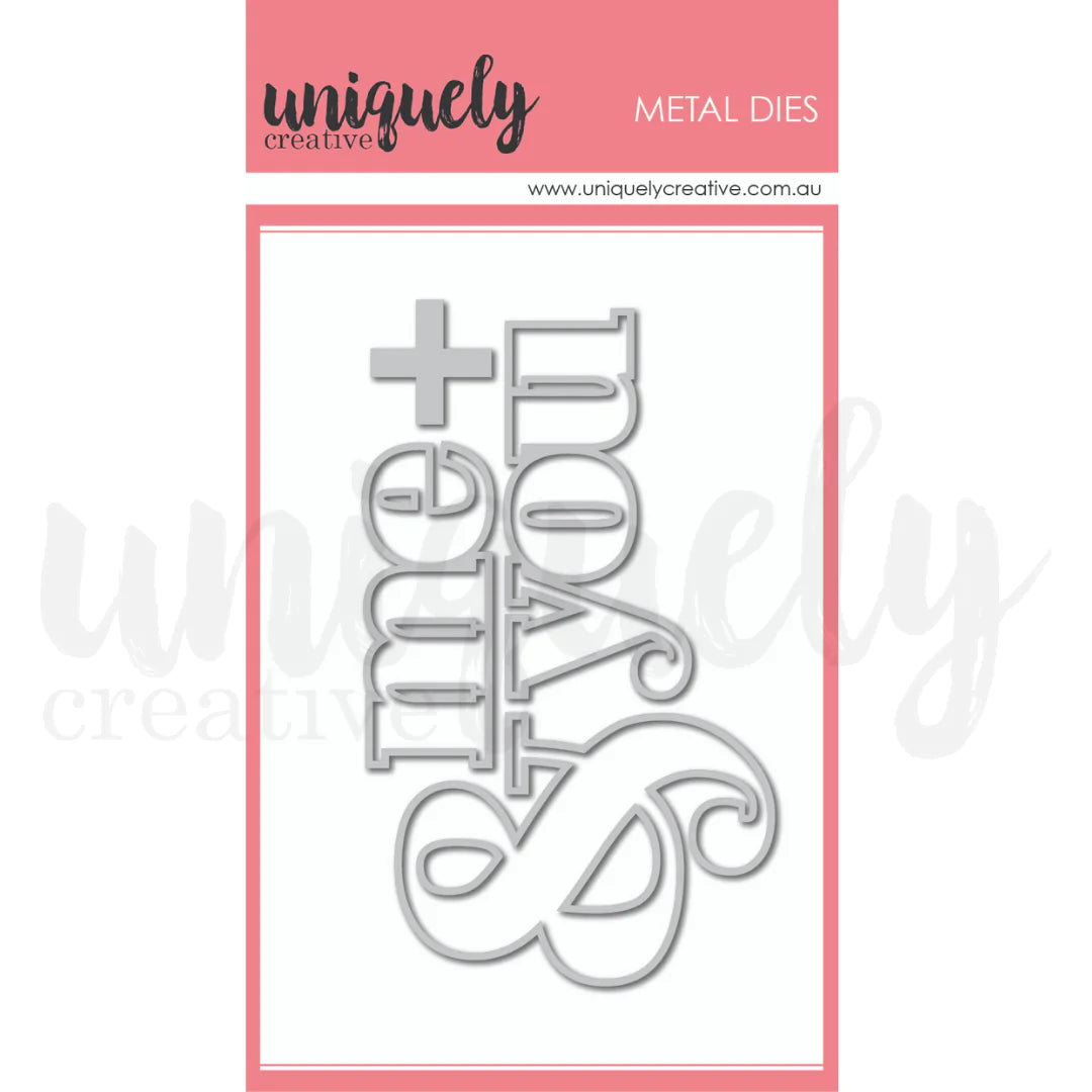 Uniquely Creative Metal Die - Me + You Die
