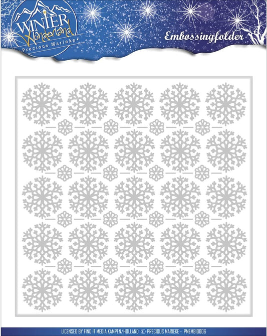 Find It Trading Precious Marieke Embossing Folder- Winter Wonderland